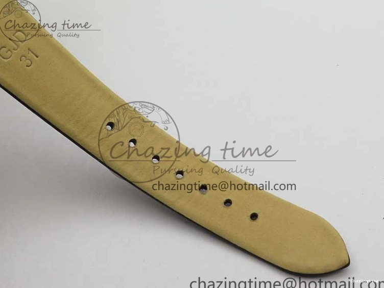 0406 ZeroBulk Ladies’ De Ville Trésor Diamond SS 3AF 1:1 Best Edition White Dial Black Markers On Black fabric strap Swiss Quartz 7880